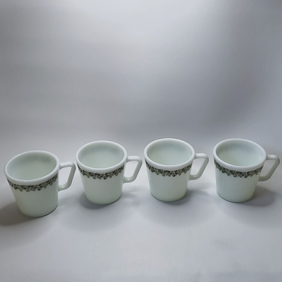 Pyrex Spring Blossom Mugs, EVC, set of 4 - Picture 5 of 9